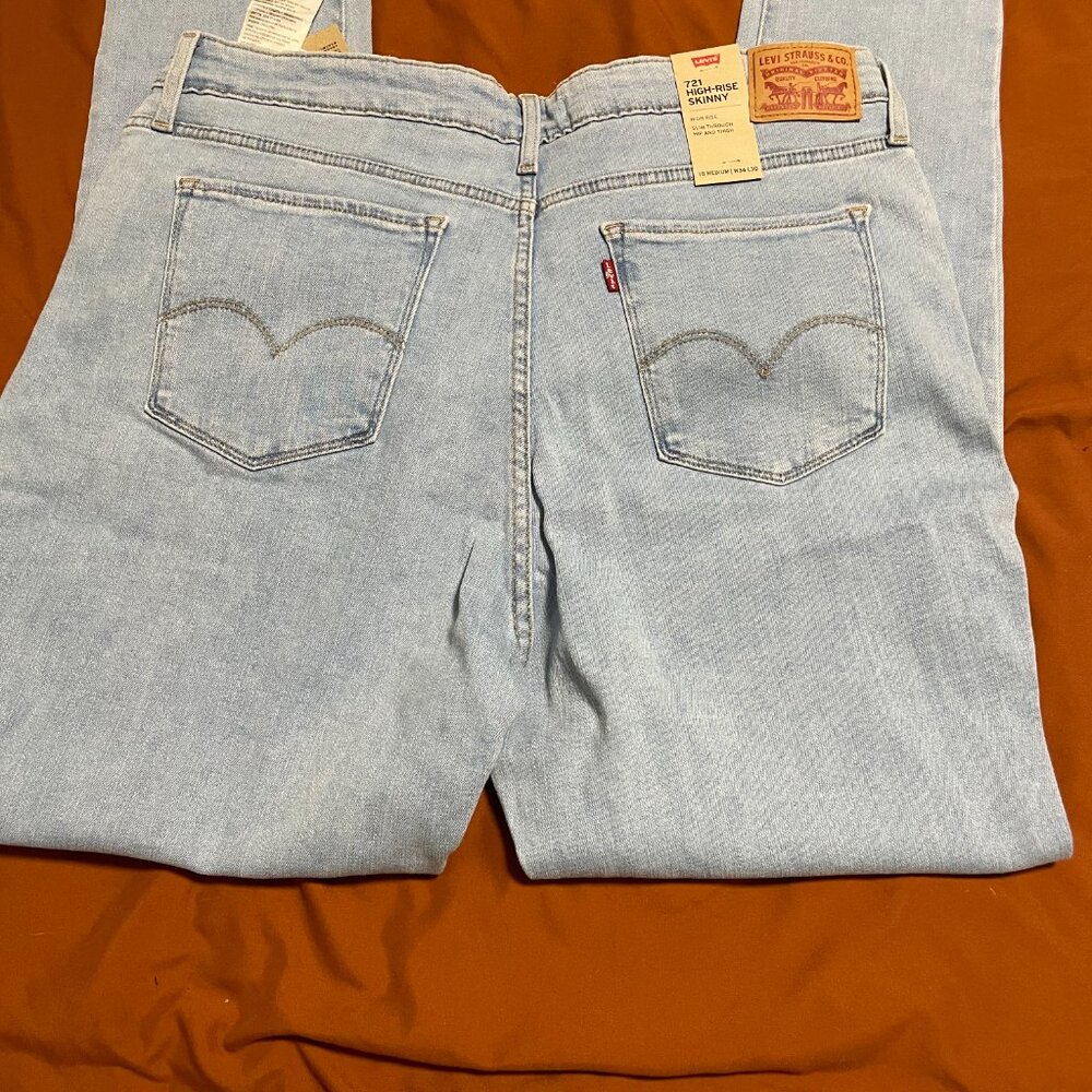 Levi 721 High Rise Skinny Size 18 - Picture 2 of 3